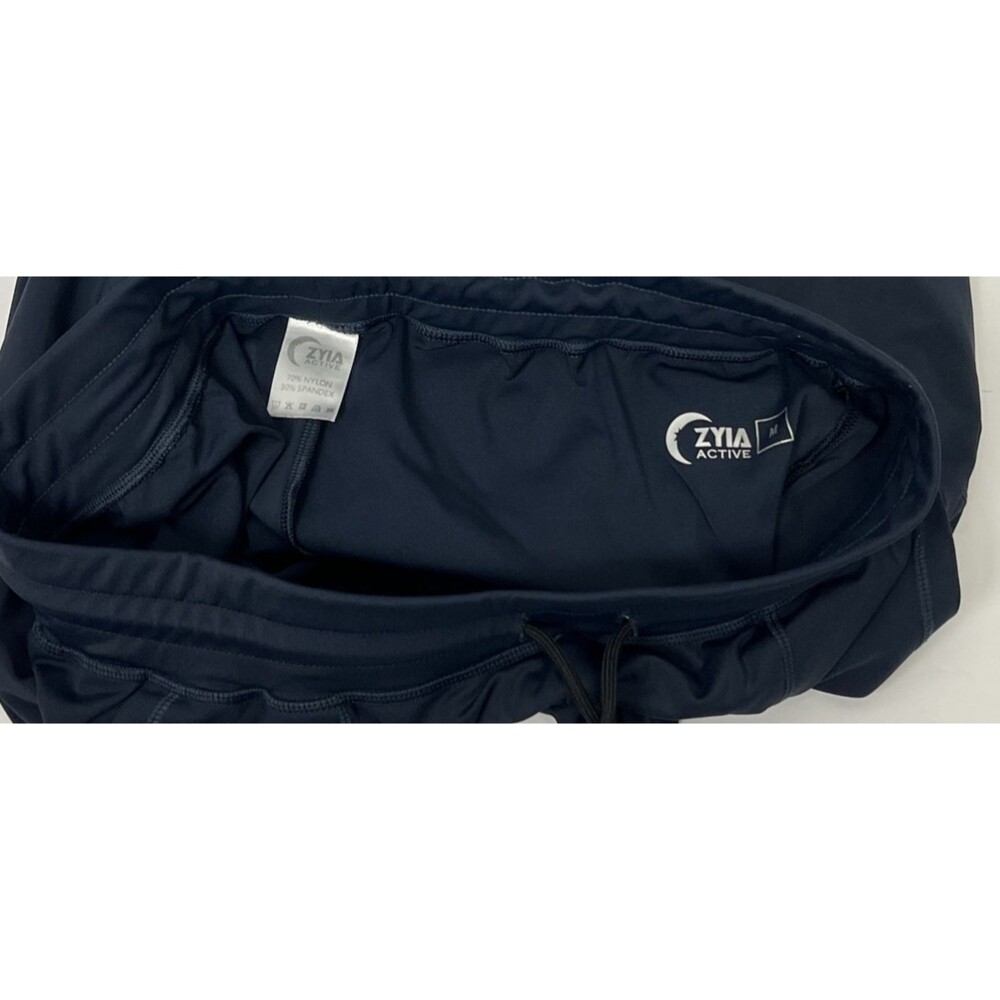 Zyia Zipper Joggers Medium Navy - Picture 2 of 8